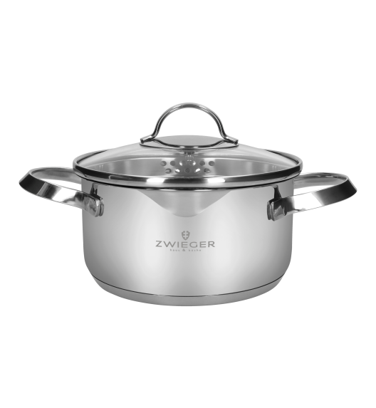 ZWIEGER VERON Komplet garnków z pokrywkami 18, 20, 22, 24 cm + Brytfanna Lavena 33 cm