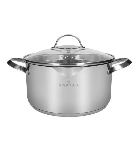 ZWIEGER VERON Komplet garnków z pokrywkami 18, 20, 22, 24 cm + Brytfanna Lavena 33 cm