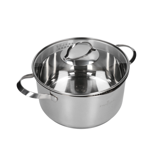 ZWIEGER VERON Komplet garnków z pokrywkami 18, 20, 22, 24 cm + Brytfanna Lavena 33 cm