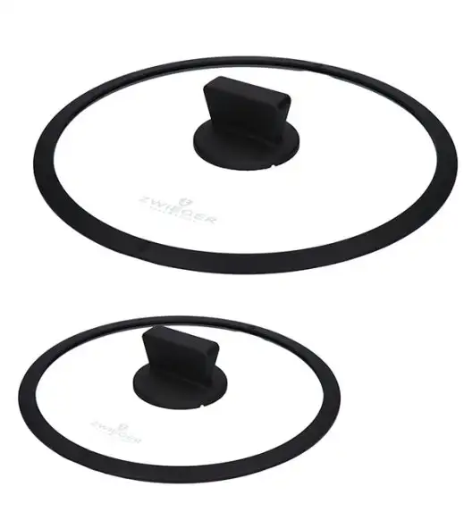 ZWIEGER VERON Komplet patelni 20, 24, 28 cm + Patelnia głęboka z pokrywką 28 cm + Pokrywki Zwieger  24, 28 cm