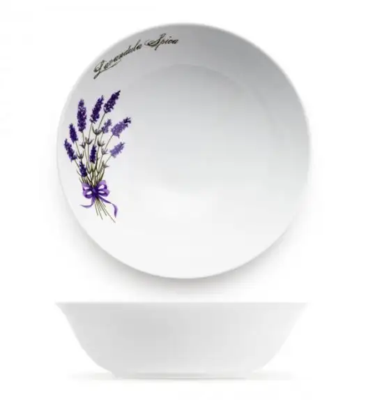 WYPRZEDAŻ! LUBIANA LAWENDA 5979 Salaterka 25 cm / porcelana 