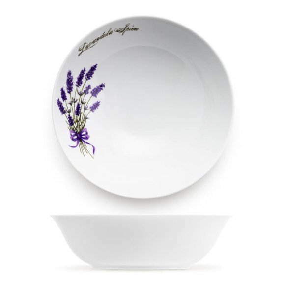 WYPRZEDAŻ! LUBIANA LAWENDA 5979 Salaterka 25 cm / porcelana 