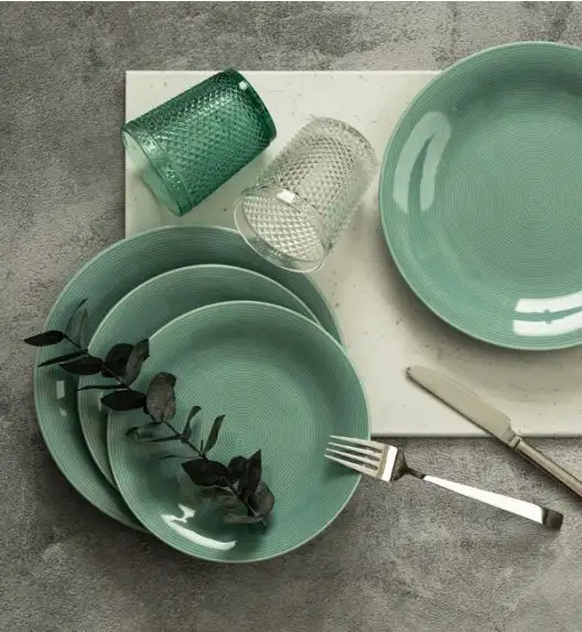 WYPRZEDAŻ! LUBIANA ETO K5 Talerz obiadowy 25 cm / morski 