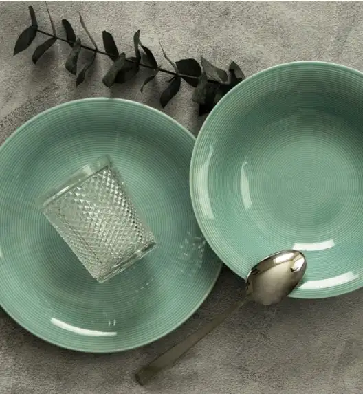 WYPRZEDAŻ! LUBIANA ETO K5 Talerz obiadowy 25 cm / morski 