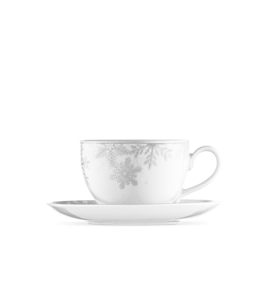 WYPRZEDAŻ! CHODZIEŻ YVETTE G629 ŚNIEŻYNKI Zestaw kawowy 10 el / 5 osób / porcelana