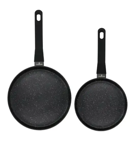 ZWIEGER VERON Komplet patelni 20, 28 cm + Pokrywki szklane Tadar