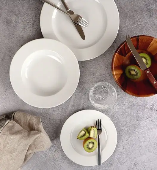 WYPRZEDAŻ! KAHLA P-Y Komplet 4 talerzy obiadowych  / porcelana