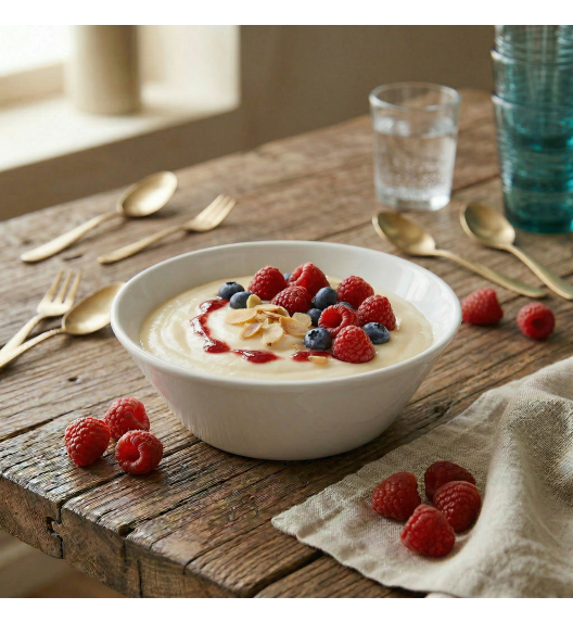 LUBIANA ANKARA | Serwis obiadowo - kawowy 168 el dla 24 osób | biała porcelana  