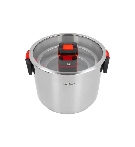 ZWIEGER KOMPACT Komplet 3 garnków z pokrywkami + Brytfanna LAVENA