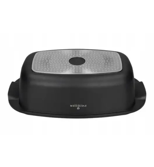 ZWIEGER KOMPACT BLACK Komplet 3 garnków z pokrywkami + Brytfanna LAVENA