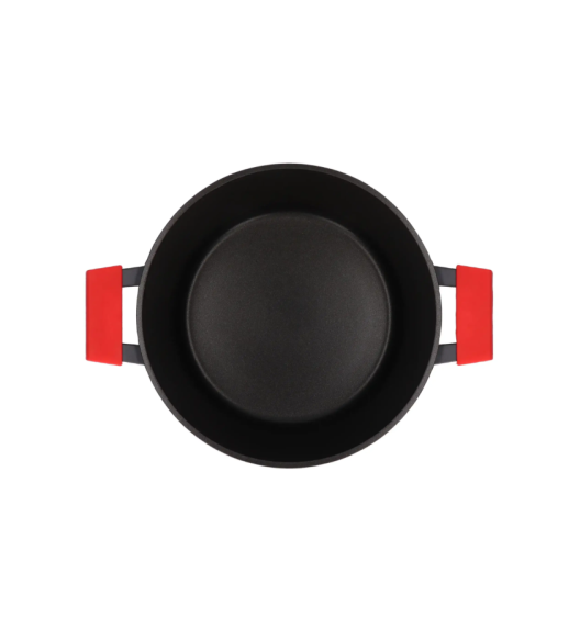 WYPRZEDAŻ! ZWIEGER OBSIDIAN Garnek bez pokrywki 3l/ 24 cm GREBLON C3+ / RYSY 