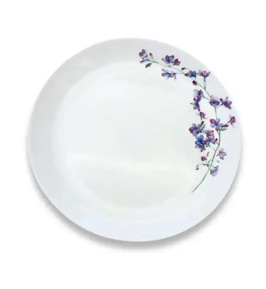 WYPRZEDAŻ! AMBITION LINUM Talerz obiadowy 24 cm / szkło