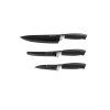 WYPRZEDAŻ! AMBITION JASPER BLACK Komplet 3 noży (BRAK NOŻA 13 CM W KOMPLECIE) / stal nierdzewna