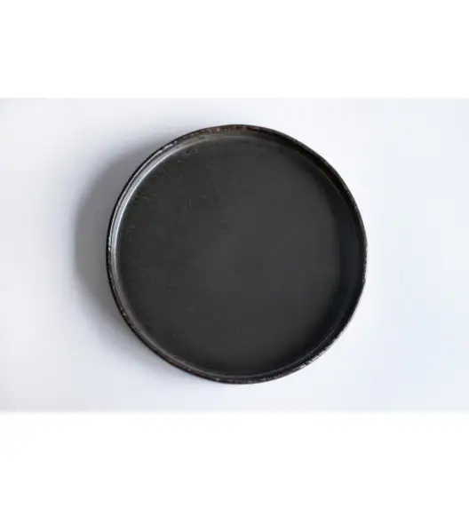 VERLO ALGA Talerz płaski obiadowy 25 cm, ciemnozielony