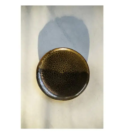 VERLO ALGA Talerz płaski płytki obiadowy do serwowania 28 cm, ciemnozielony