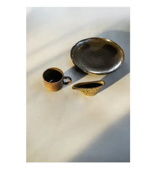 VERLO ALGA Talerz płaski płytki obiadowy do serwowania 28 cm, ciemnozielony