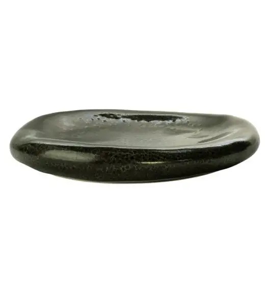 VERLO ALGA Talerz płaski płytki 24 cm, ciemnozielony