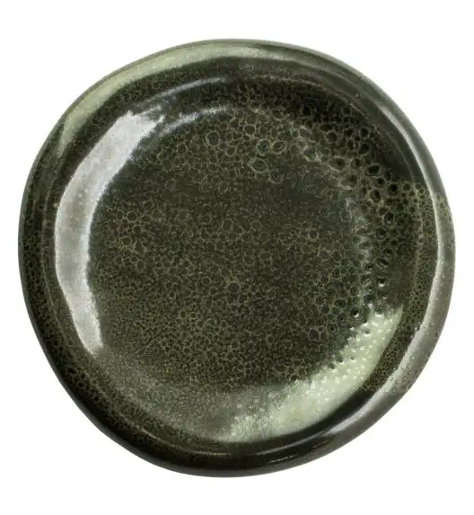 VERLO ALGA Talerz płaski płytki 24 cm, ciemnozielony