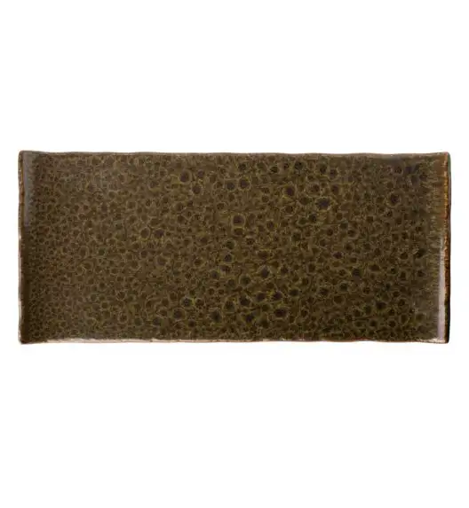 VERLO ALGA Półmis talerz prostokątny 34x15 cm, ceomnozielony