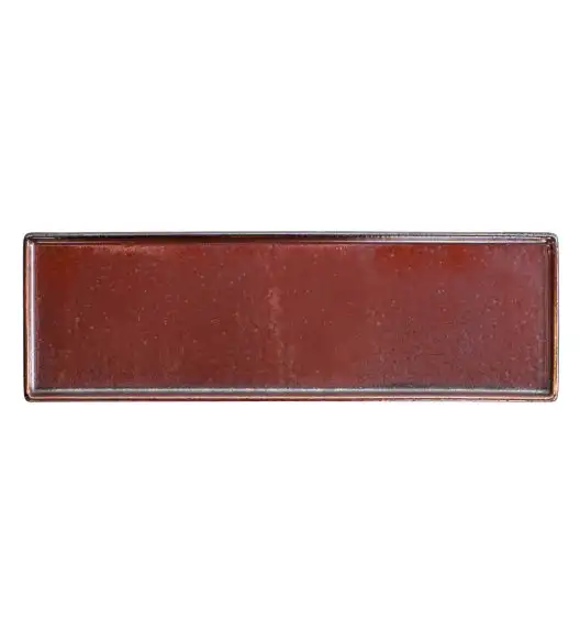 VERLO FLAME Półmis 34x11 cm prostokątny, ceglasty