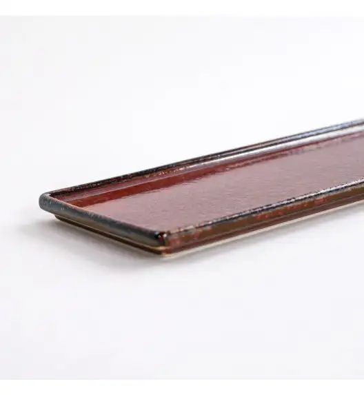 VERLO FLAME Półmis 34x11 cm prostokątny, ceglasty