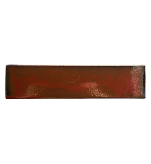 VERLO FLAME Półmis panel 30,5x7,5 cm prostokątny, ceglasty