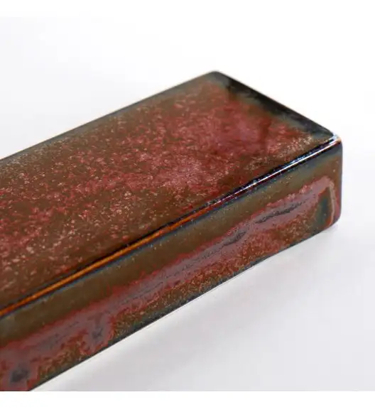 VERLO FLAME Półmis panel 30,5x7,5 cm prostokątny, ceglasty