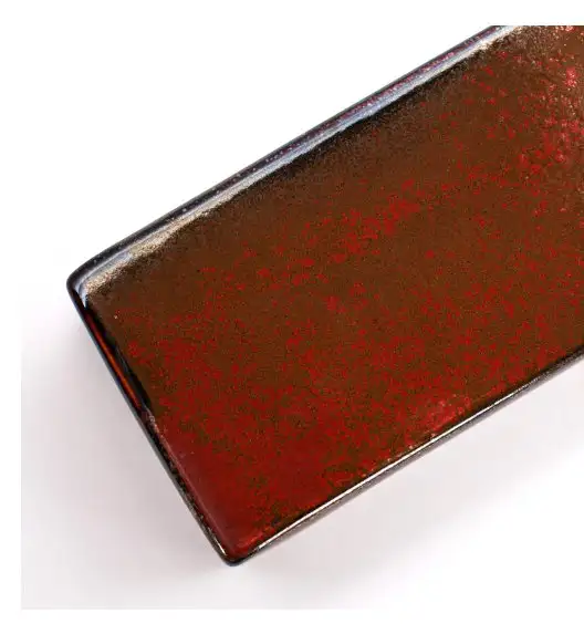 VERLO FLAME Półmis panel 43x7,4 cm prostokątny, ceglasty