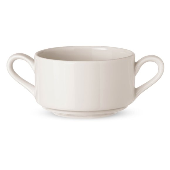 VERLO FORTE Bulionówka sztaplowana 300 ml, kość słoniowa