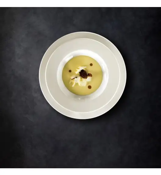 VERLO FORTE Talerz głęboki 26 cm, kość słoniowa