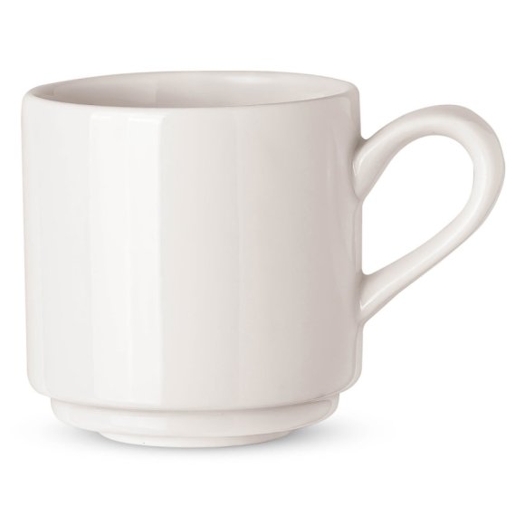 VERLO FORTE Filiżanka sztaplowana espresso 90 ml, kość słoniowa