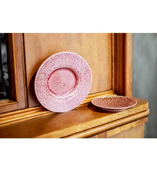 VERLO AMOUR Talerz płaski 20,3 cm, czerwony