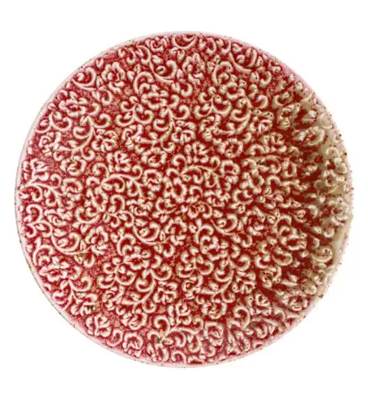 VERLO AMOUR Talerz płaski 20,3 cm, czerwony