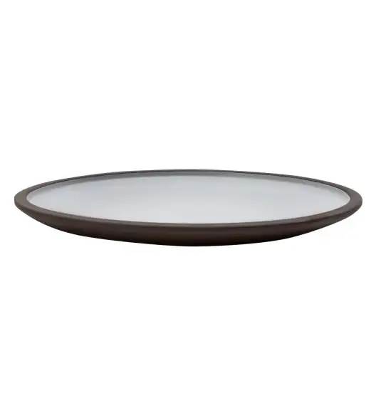 VERLO CHOCO Talerz płaski 29 cm, brązowo-biały