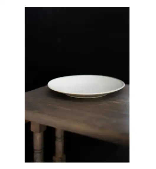 VERLO LESS Talerz płaski obiadowy 28 cm, beżowy