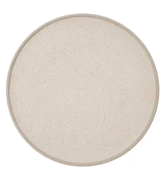 VERLO LESS Talerz płaski obiadowy 28 cm, beżowy