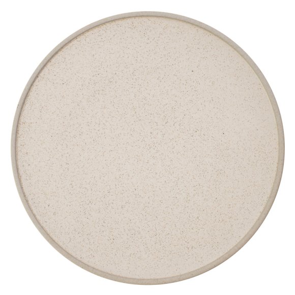 VERLO LESS Talerz płaski obiadowy 28 cm, beżowy