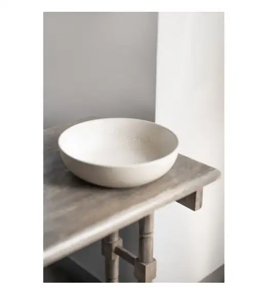 VERLO LESS Talerz głęboki 1000 ml, 20 cm beżowy