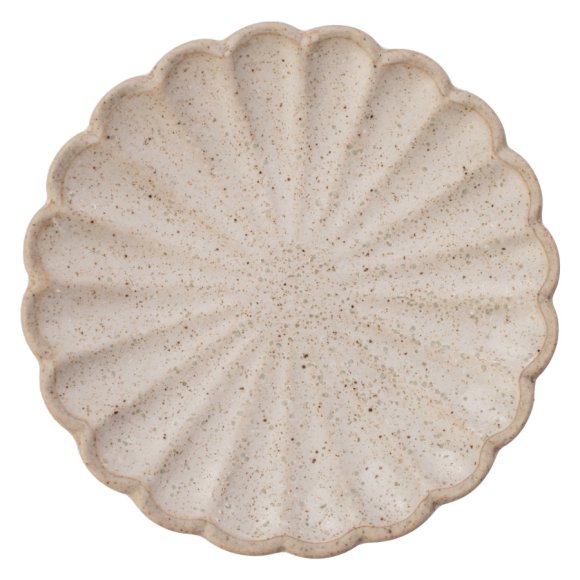 VERLO LESS Talerz płaski 10 cm, beżowy