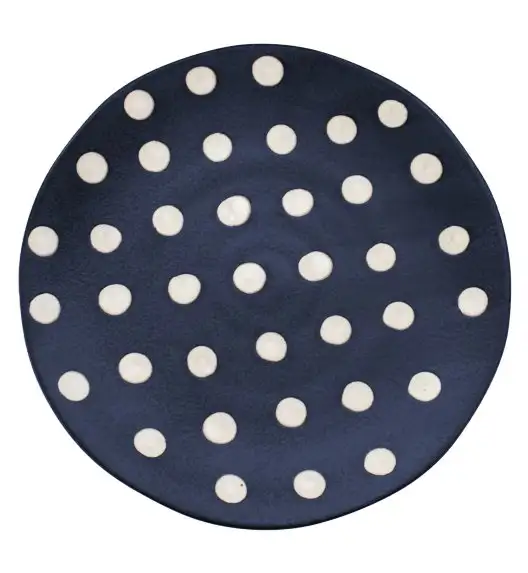 VERLO GROCHY Talerz płaski 29 cm, granatowy