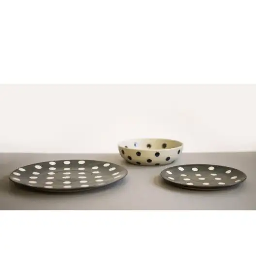 VERLO GROCHY Talerz głęboki miska 1100 ml, 20 cm beżowy