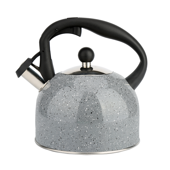 MG HOME Galaxy Pure Czajnik tradycyjny ze stali nierdzewnej 2,5 L / Szary z Kropkami