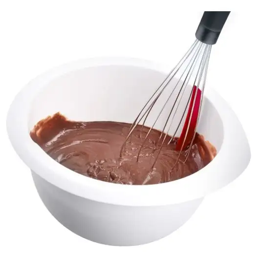 WESTMARK Trzepaczka ze skrobakiem 30 cm, stal nierdzewna + silikon