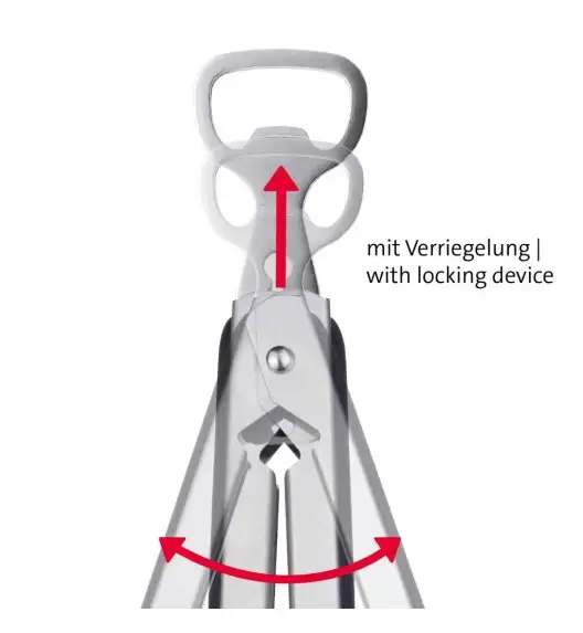 WESTMARK CLASSIC Szczypce do grilla 35 cm z otwieraczem do butelek