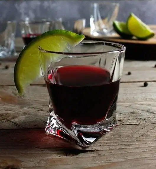 BOHEMIA QUADRO Komplet 6 kieliszków do likieru / nalewek / szkło kryształowe / CR93A500