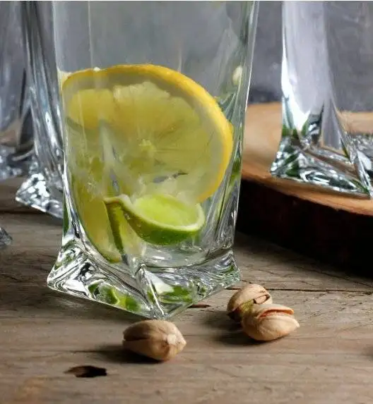 BOHEMIA QUADRO Komplet 6 kieliszków do wódki / szkło kryształowe / CR2A500