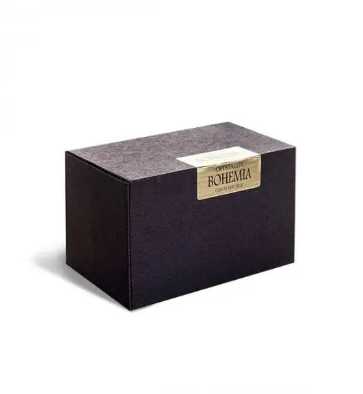 BOHEMIA QUADRO Komplet 6 kieliszków do wódki / szkło kryształowe / CR2A500