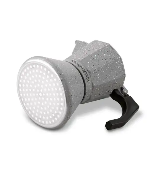 KÖNIGHOFFER GREY STONE MARBLE Kawiarka do espresso 300 ml / aluminium