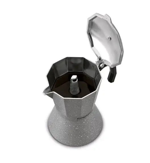 KÖNIGHOFFER GREY STONE MARBLE Kawiarka do espresso 300 ml / aluminium