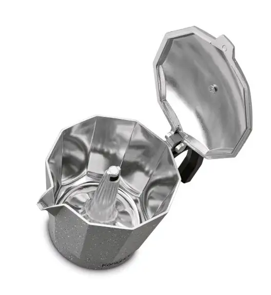 KÖNIGHOFFER GREY STONE MARBLE Kawiarka do espresso 300 ml / aluminium